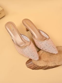 ROCIA - Pink Women Mules Heels