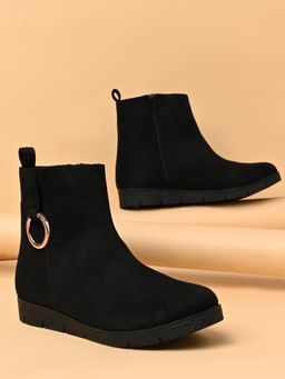 ROCIA - Black Women Casual Boots