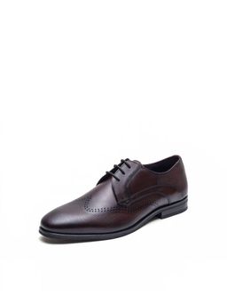 Rare Rabbit - Men Dark Brown Derbies
