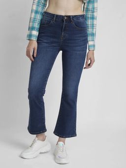 Spykar - Women Bootcut High-Rise Light Fade Stretchable Jeans