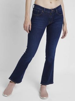 Spykar - Women Cotton Bootcut Low-Rise Stretchable Jeans