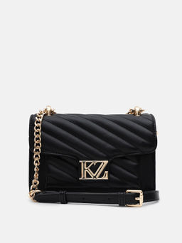 Kazo - Black Sarien Sling Bag (S)