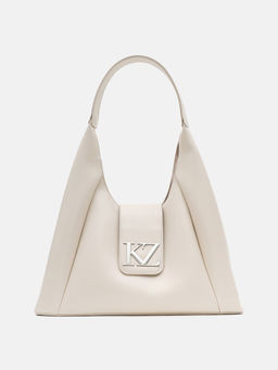 Kazo - Beige Figo Shoulder Bag (S)