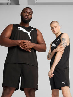 Puma - Train All Day Men Black Sleeveless Training Tank