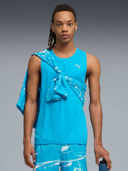 Puma - Velocity Men Blue Running Tank