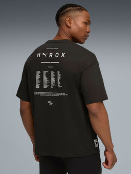 Puma - X Hyrox Men Black Training Oversized T-Shirt