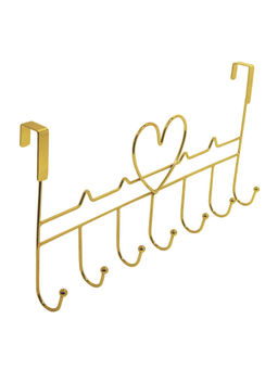 Metalsmith - Steel Hanger For Home, Kitchen and Room I Stainless Steel Cloth Hook Rail