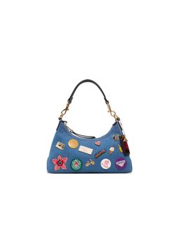 Aldo - CITYOFHAWKINS Womens Blue Cross Body Sling Bag With Detachable Strap