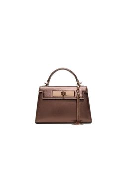Aldo - NIKI Womens Brown Top Handle Handbag With Detachable Strap