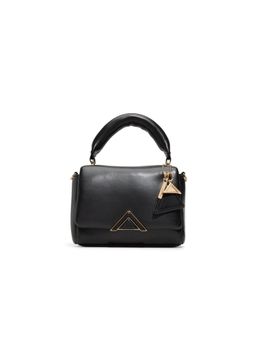 Aldo - TOPLUXE Womens Black Top Handle Handbag With Detachable Strap