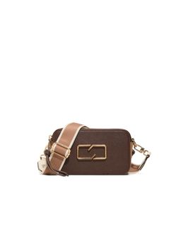 Call It Spring - CAMELYA Womens Dark Brown Cross Body Sling Bag With Detachable Strap