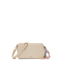 Aldo - DDEMI Womens Beige Cross Body Sling Bag With Detachable Strap