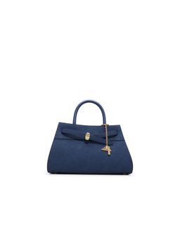 Aldo - VASILIA Womens Navy Satchel Bag With Detachable Strap