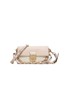 Aldo - GEDIA Womens Multi-Color Cross Body Sling Bag With Detachable Strap & Chain