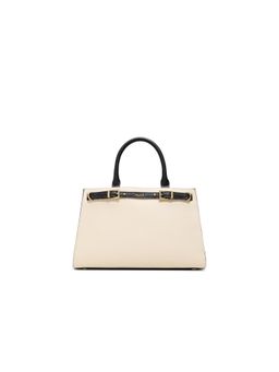 Aldo - ELIZABELLE Womens Beige Satchel Bag With Detachable Strap