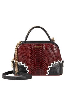 Hidesign - Genuine Leather Womens Sling Bag With Detachable Strap - Marsala (S)