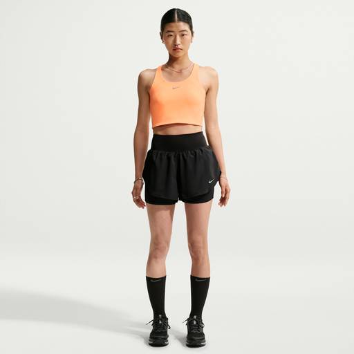 Nike Flow - Women's Dri-FIT High-Waisted 2-in-1 Running Shorts