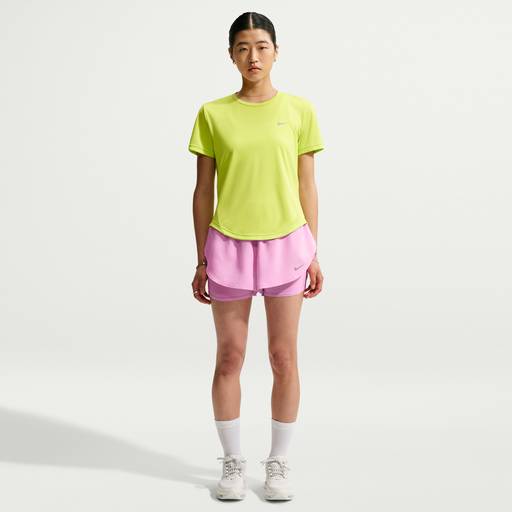 Nike Flow - Women's Dri-FIT High-Waisted 2-in-1 Running Shorts
