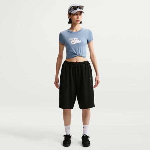 Nike Sportswear - Women's Oversized Mid-Rise French Terry Bermuda Shorts