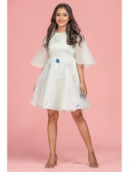 Label Swish - Mint Shimmer Mini Dress