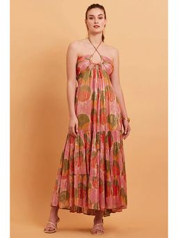 Verb - Pink Daisy Maxi Dress