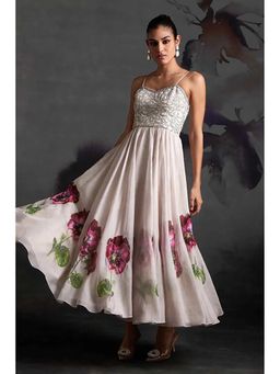 Verb - Ivory Ivina Corset Maxi Dress