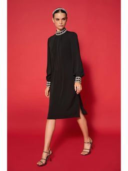 Verb - Black Bray Midi Dress