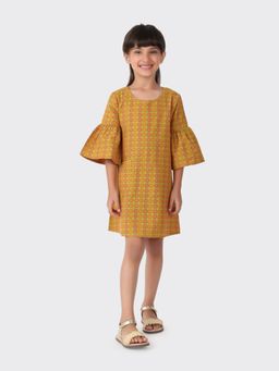 Fabindia - Cotton Dobby Weave Dress