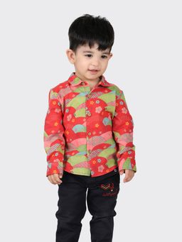 Fabindia - Multi Cotton Printed Shirt