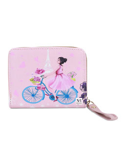 NFI Essentials - Women Pink Printed Zipper Wallet