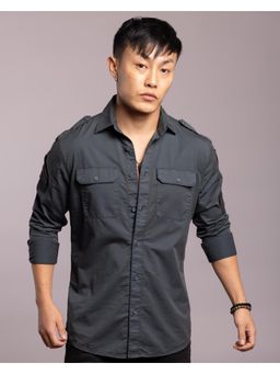 ROOKIES - Winter Martin Full Sleeves Solid Shirt (Rjs2124B)