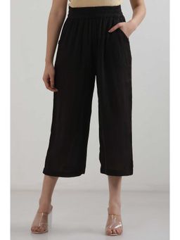 Elleven - Black Cropped Length Culotte
