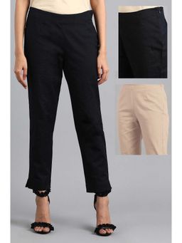 W - Multi-Color Womens Pants (Pack of 2)