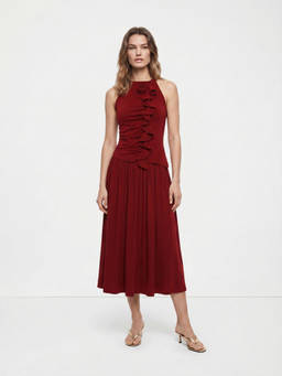 Cover Story - Chelsea Red Rose Skirt and Top