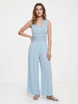 Cover Story - Ady Blue Jumpsuit