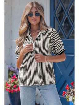 Errabelly - Black Stripe Top