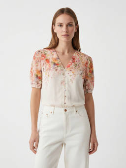 Cover Story - Helena Floral Top