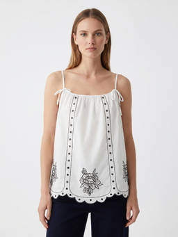 Cover Story - Milly White Top