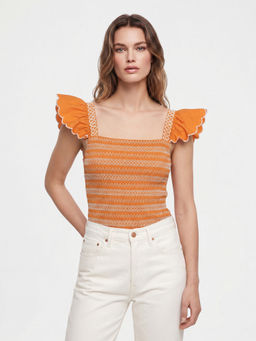 Cover Story - Evana Orange Top