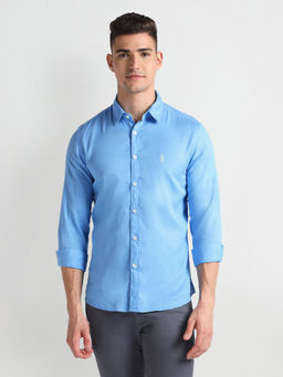 U.S. Polo Assn. Denim Co. - Slim Fit Solid Twill Shirt