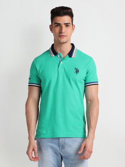 U.S. Polo Assn. Denim Co. - Slim Fit Solid Polo T-Shirt