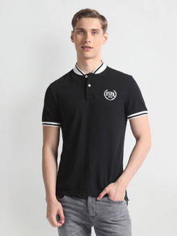 U.S. Polo Assn. Denim Co. - High Neck Slim Fit T-Shirt