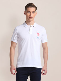 U.S. POLO ASSN. - Cotton Slim Fit Polo T-Shirt
