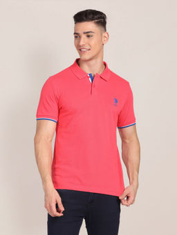 U.S. POLO ASSN. - Tipped Collar Slim Fit Polo T-Shirt