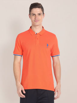 U.S. POLO ASSN. - Pique Solid Polo T-Shirt