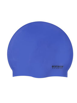 Viva Swimming - Unisex Silicone Swimming Cap Blue