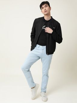 Rare Rabbit - Fiv5 Blue Casual Trouser