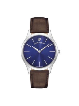 Jacques Du Manior - Emotion Swiss Made Analogue Blue Round Dial Womens Watch- Em.11