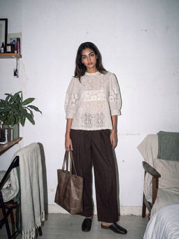 DaKauz - Daisy Lace Inset Shirt
