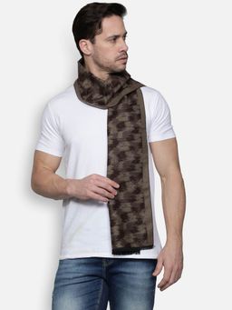 Alvaro Castagnino - Brown Coloured Mens Viscose Muffler